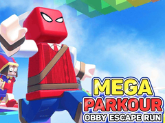 leikur Mega Parkour: Obby Escape Run