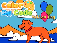 leikur Color By Code: Yellow Dog