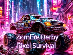 leikur Zombie Derby Pixel Survival