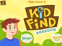 leikur Kid Find Seasons