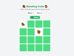 leikur Matching Fruits