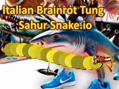 leikur Italian Brainrot Tung Sahur Snake.io