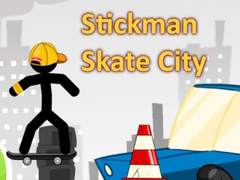 leikur Stickman Skate City