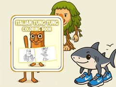 leikur Tung Tung Sahur Coloring Book