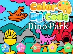 leikur Color By Code Dino Park