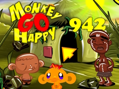 leikur Monkey Go Happy 942