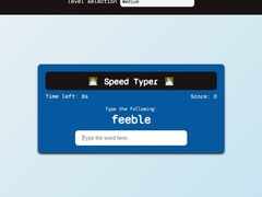 leikur Speed Typer