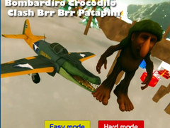 leikur Bombardiro Crocodilo Clash Brr Brr Patapim