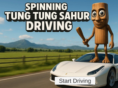 leikur Spinning Tung Tung Sahur Driving