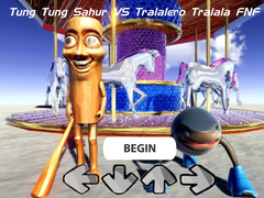 leikur Tung Tung Sahur VS Tralalero Tralala FNF