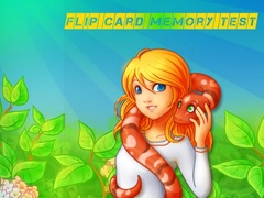 leikur Flip Card Memory Test