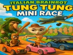 leikur Italian Brainrot Tung Tung Mini Race