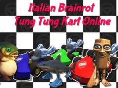 leikur Italian Brainrot Tung Tung Kart Online