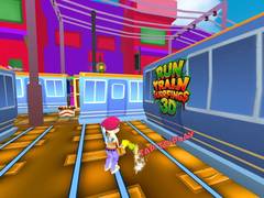 leikur Train Surf Run 3D