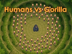 leikur Humans v/s Gorilla
