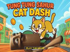 leikur Tung Tung Sahur Cat Dash