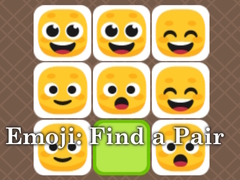 leikur Emoji: Find a Pair