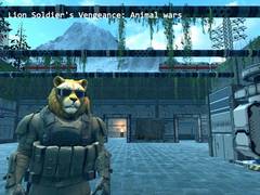 leikur Lion Soldier's Vengeance: Animal Wars