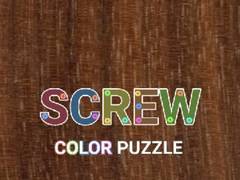 leikur Screw Color Puzzle