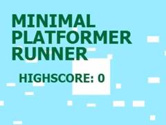 leikur Minimal Platformer Runner