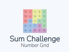 leikur Sum Challenge Number Grid