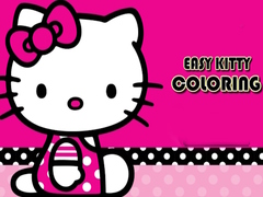 leikur Easy Coloring Kitty