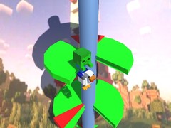 leikur Chicken Jockey Helix Jump