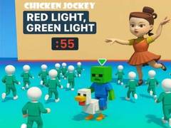 leikur Chicken Jockey: Red Light Green Light
