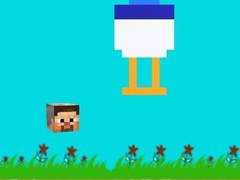 leikur Chicken Jockey Flappy Minecraft