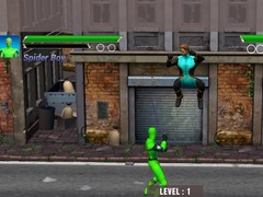 leikur Superhero Fighting