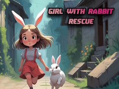leikur Girl with Rabbit Rescue
