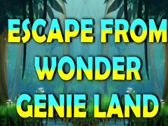 leikur Escape From Wonder Genie Land