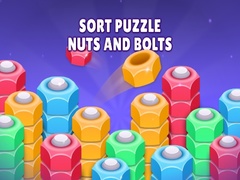 leikur Sort Puzzle Nuts and Bolts