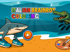 leikur Italian Brainrot Coloring
