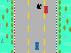 leikur Roads with Cars