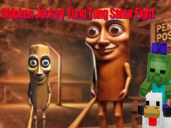 leikur Chicken Jockey Tung Tung Sahur Fight
