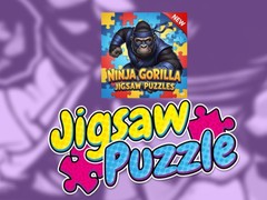 leikur Ninja Gorilla Jigsaw Puzzles