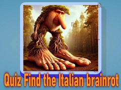 leikur Quiz Find the Italian brainrot 