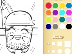 leikur Boba Tea Coloring Book for Kids