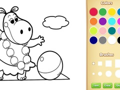 leikur Baby Farm Animals Coloring Book for Kids