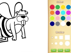 leikur Funny Animal Coloring Book for Kids