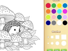 leikur Cartoon Animal Coloring Book for Kids