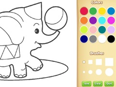 leikur Simple Animal Coloring Book for Kids
