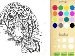 leikur Realistic Animals Coloring Book for Kids