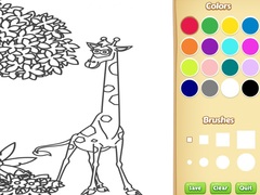 leikur Jungle Animals Coloring Book for Kids