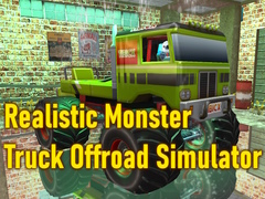 leikur Realistic Monster Truck Offroad Simulator