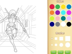 leikur Wicked Coloring Book for Kids