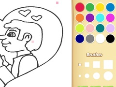 leikur Love Coloring Book For Kids
