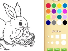 leikur Bunny Coloring Book For Kids