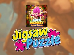 leikur Anime Monkey Jigsaw Puzzles